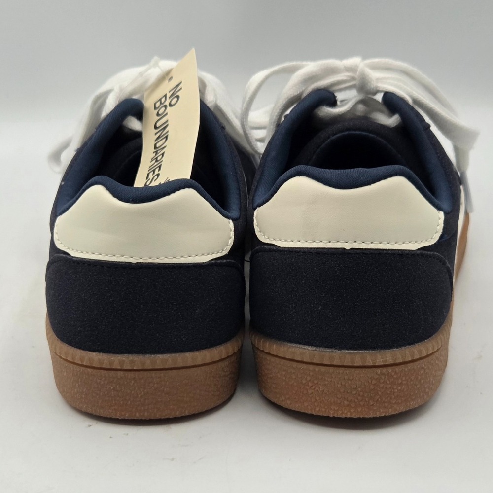 BRAND‎ NEW No Boundaries Women's Navy Blue Lace-Up Sporty Sneakers Size 9.5 - Picture 3 of 6
